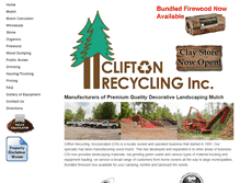 Tablet Screenshot of cliftonrecycling.com